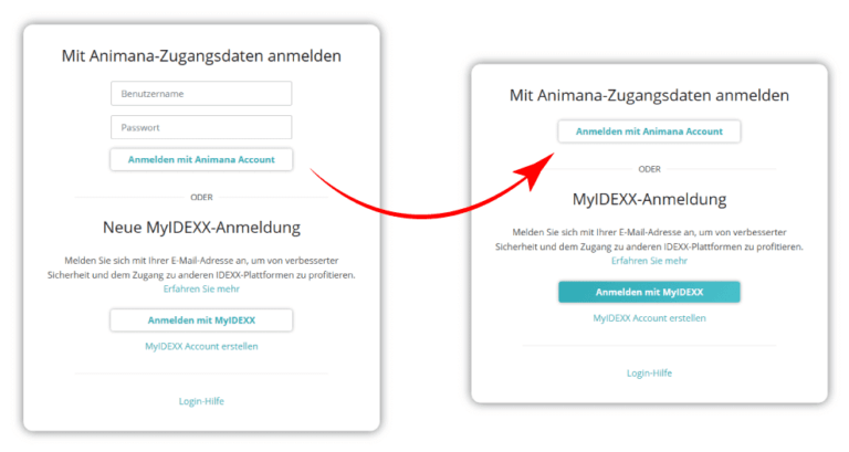 Einloggen in Animana – Animana help hub