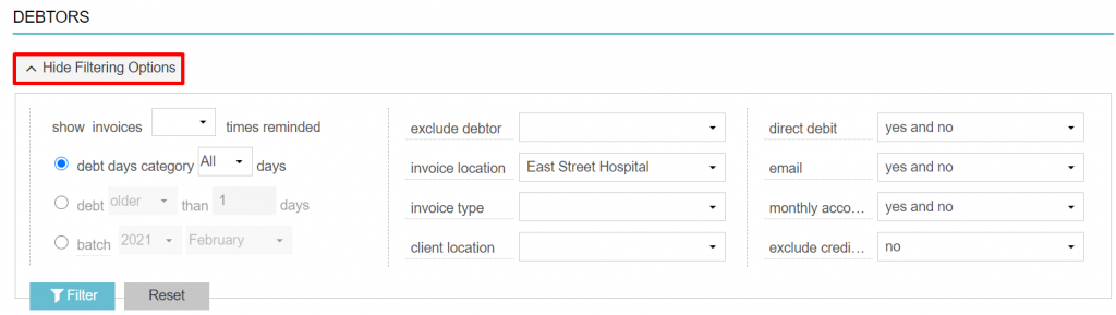 How do I create a report about aged debtors on a specific date ...